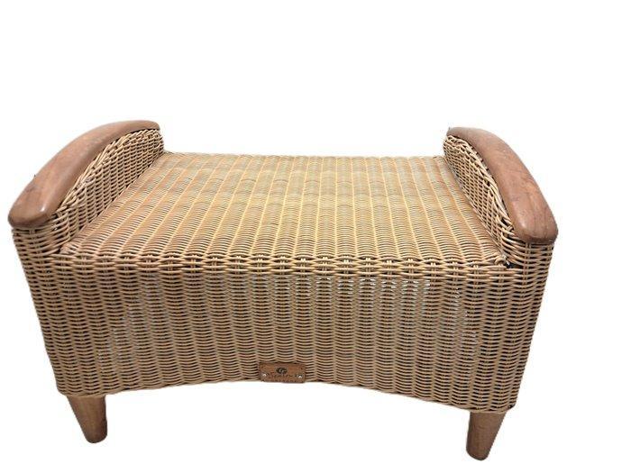 Seasons - Bank - Rattan - bankje 61 cm 9kg, Antiek en Kunst, Curiosa en Brocante