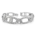Bracelet - 18 carats Or blanc - 5.88ct. tw. Diamant