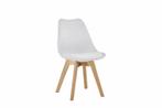 Stoelenset –  - Retro design – Stijlvol wit, Wit, Nieuw, Ophalen of Verzenden, Vier