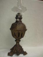 Olielamp - Gietijzer - olielamp gietijzer barok