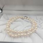 Zonder Minimumprijs - Halsketting Zilver Parel - Akoya 7.0mm, Nieuw