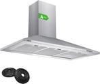 CIARRA 90cm Afzuigkap A++ | Retour Deal | 30% Korting NU!, Electroménager, Hottes, Verzenden, Wandschouwkap