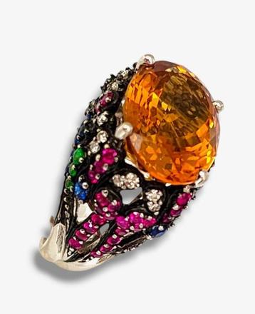 Bague - 18 carats Or jaune, Bague en or jaune 18 carats avec, Bijoux, Sacs & Beauté