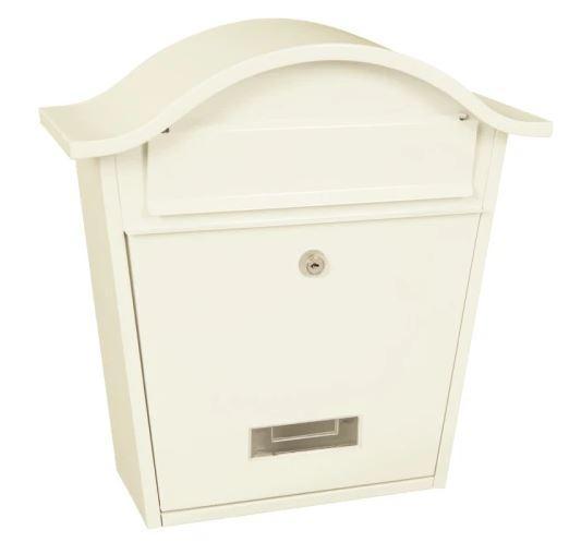Wandbrievenbus Tatifan wit, Tuin en Terras, Brievenbussen, Nieuw, Overige materialen