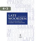 Late woorden 9789401459143 Paul Pelckmans, Verzenden, Gelezen, Paul Pelckmans
