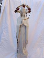 Beeld, Madonna in preghiera - 56 cm - Marmer - 1970, Antiek en Kunst