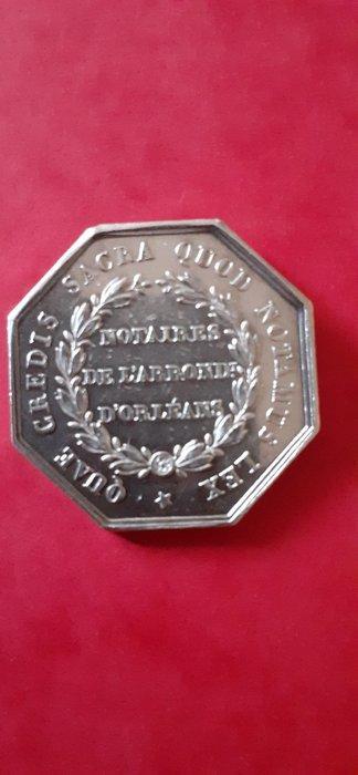 Frankrijk. Jeton octogonal présence des Notaires de, Timbres & Monnaies, Monnaies & Billets de banque | Accessoires