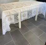 Tafelkleed (13) - 280 cm - 176 cm - Tafelkleed lino/organza