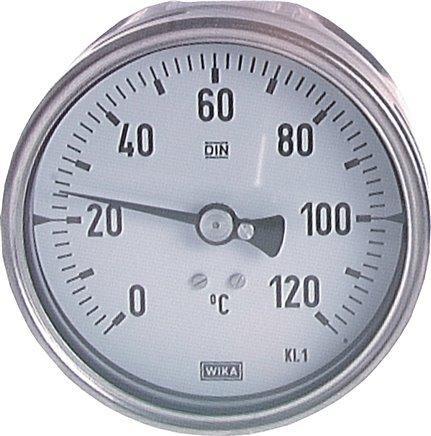 Thermomètre bimétallique en acier inoxydable pétrochimique, Bricolage & Construction, Ventilation & Extraction, Envoi