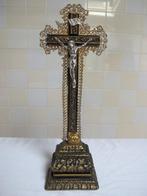 Baroque Crucifix - Métal, gypse et bois - 1900-1910 -