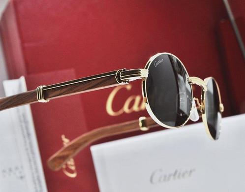Cartier - Cartier Decor in legno new Giverny Maradona Telaio, Handtassen en Accessoires, Zonnebrillen en Brillen | Dames