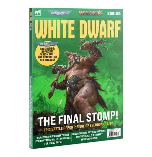 White Dwarf Issue 489 - Juni 2023 (Warhammer nieuw), Hobby en Vrije tijd, Wargaming, Ophalen of Verzenden