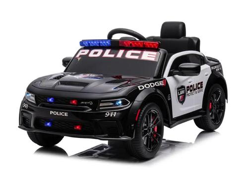 Dodge Charger SRT Politie, 12 volt elektrische kinderauto!, Kinderen en Baby's, Speelgoed | Buiten | Accuvoertuigen, Ophalen of Verzenden
