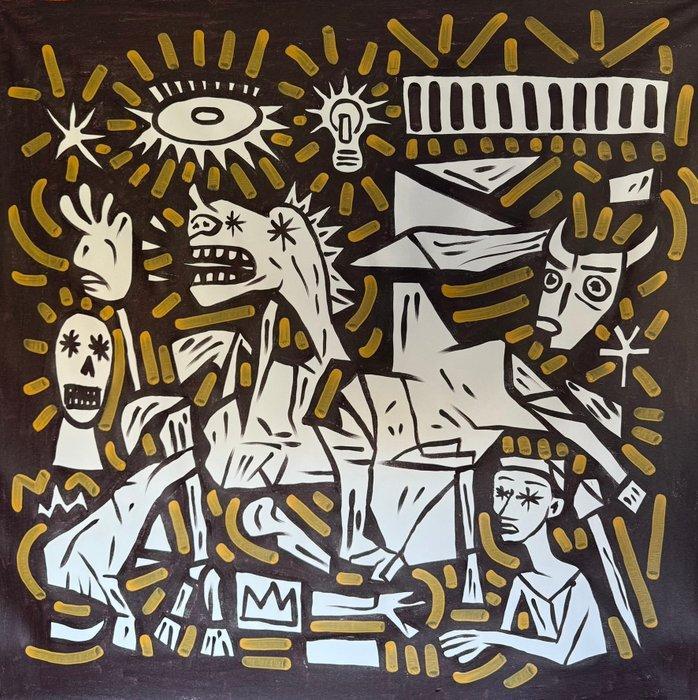 Freda People - Guernica Abstract Collection XL, Antiek en Kunst, Kunst | Schilderijen | Modern