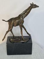 Milo (1910-1978) - Beeld, Bronzen giraf - 26 cm - Brons,