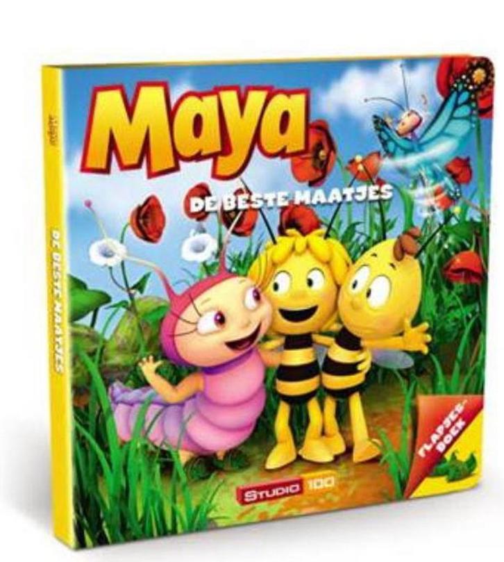 Kartonboek met flapjes - De beste maatjes / Maya / 0, Boeken, Kinderboeken | Jeugd | 13 jaar en ouder, Gelezen, Verzenden