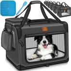 TRESKO® Opvouwbare hondenbox inclusief likmat en spatel, XL,, Dieren en Toebehoren, Verzenden, Nieuw