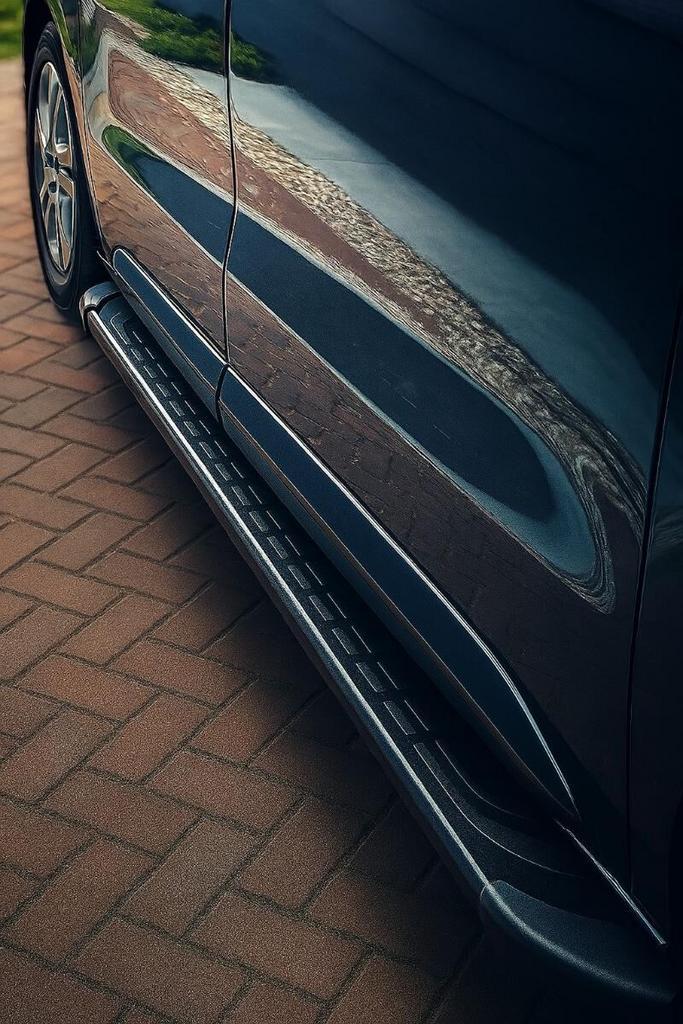 Treeplanken zwart aluminium Toyota ProAce L2 en L3, Auto diversen, Auto-accessoires, Ophalen of Verzenden