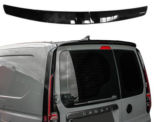 Achterspoiler | Volkswagen Caddy MK5 | 2020- | Hoogglans zwa, Auto-onderdelen, Carrosserie, Nieuw, Volkswagen, Verzenden