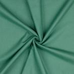 10 meter flanel stof - Oud groen - 100% katoen, Verzenden