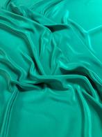Textiel - 4.09 m - 1.4 m - Cady Seta Pura - Smeraldo