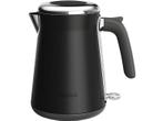 Tefal -  Collection Stainless Steel Kettle - Zwart, Elektronische apparatuur, Waterkokers, 1 tot 2 liter, Verzenden, Nieuw