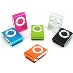 MP3 speler mini shuffle formaat micro sd sport + clip *8 kle, Verzenden