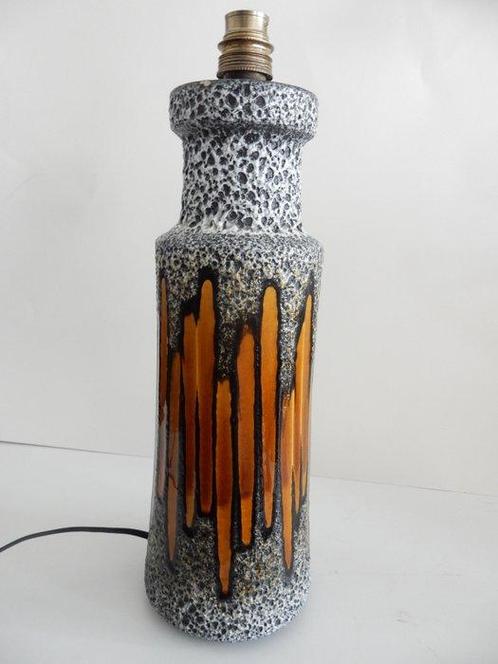 Lampe - West Germany Très belle lampe de sol Fat Lava, Antiek en Kunst, Antiek | Glaswerk en Kristal