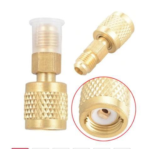 Serviceadaptor plug verloopplug van 1/4 naar 5/16 voor R4..., Autos : Pièces & Accessoires, Climatisation & Chauffage, Envoi