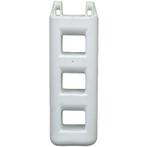 Trapfender 3 Treden 75x25cm Wit, Watersport en Boten, Ophalen of Verzenden, Nieuw