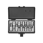 FORCE 1/2 Bit doppenset Inbus SAE 10 delig, Doe-het-zelf en Bouw, Ophalen of Verzenden, Nieuw