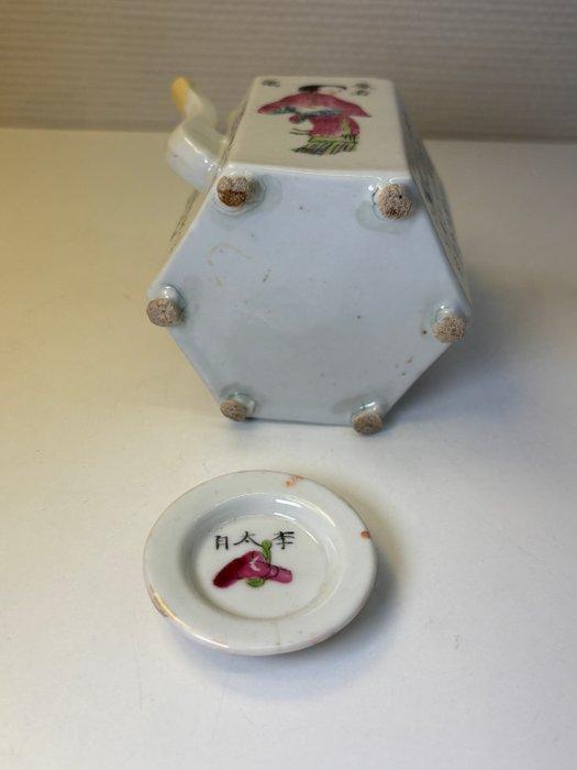 Theepot (2) - Porselein - 2 theepotten Chinees Qing, Antiek en Kunst, Antiek | Overige Antiek