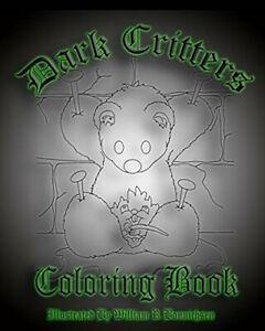 Dark Critters Coloring Book. Bonnichsen, R   ., Boeken, Overige Boeken, Zo goed als nieuw, Verzenden