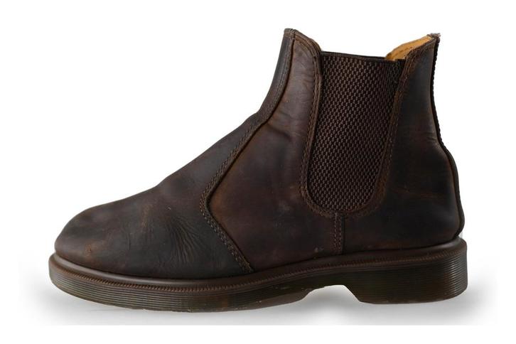 Dr. Martens Chelsea boots in maat 41 Bruin | 5% extra, Kleding | Heren, Schoenen, Bruin, Gedragen, Boots, Verzenden