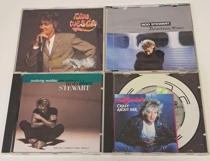 Bundel van 4 Rod Stewart CD Singles, CD & DVD, CD | Rock, Envoi