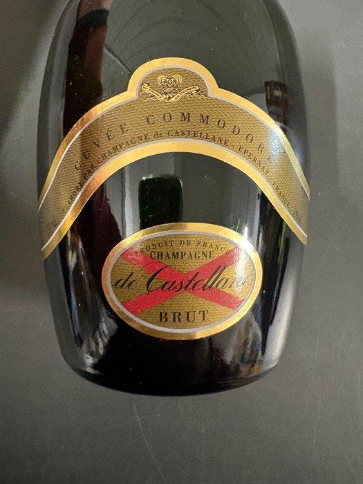 1989 De Castellane - Champagne Brut - 4 Flessen (0.75 liter), Verzamelen, Wijnen