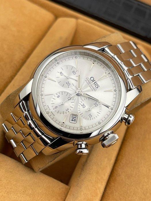 Oris - Artelier Chronograph Automatic. - Heren - 2009, Handtassen en Accessoires, Horloges | Heren