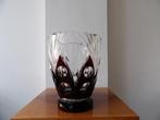 Val Saint Lambert - Charles Graffart - Vase - Cristal, Antiquités & Art