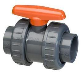 VDL pvc kogelkraan bolkraan 2 x lijm met wartel 63 mm 16 bar, Tuin en Terras, Waterpompen, Nieuw, Ophalen of Verzenden