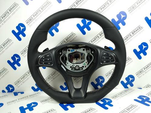 Stuurwiel Vito w447 nieuw bekleed Speciaal +flippers, Auto-onderdelen, Besturing, Nieuw, 12 maanden garantie, Mercedes-Benz, Ophalen of Verzenden