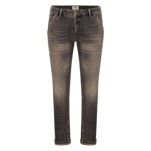 MAC • grijs bruine Montana chino jeans • 36, Kleding | Dames, Broeken en Pantalons, Verzenden