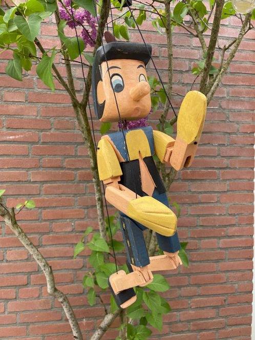 Ornement décoratif - Wooden Pinocchio 61 cm - Italie, Antiek en Kunst, Kunst | Designobjecten