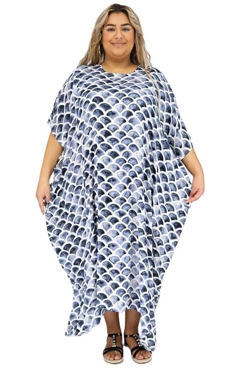 Luna Serena kaftan 7446-60 bigMaat 46/48 (XL) of groter, Kleding | Dames, Jurken, Overige kleuren, Nieuw, Maat 46/48 (XL) of groter