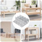 vidaXL Beugel 212 pcs Verzinkt 106 x 55 x 1,5mm Staal, Doe-het-zelf en Bouw, Verzenden, Nieuw