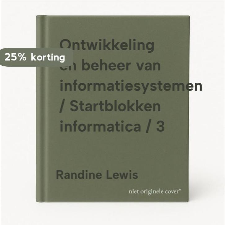 Ontwikkeling en beheer van informatiesystemen / Startblokken, Livres, Informatique & Ordinateur, Envoi