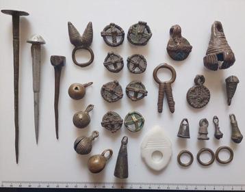 bijoux africains - Bobo/Dogon/Goin/Touareg/Lobi - Burkina, Antiek en Kunst, Kunst | Niet-Westerse kunst