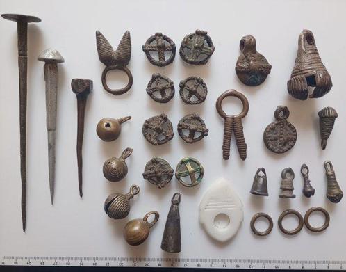 bijoux africains - Bobo/Dogon/Goin/Touareg/Lobi - Burkina, Antiek en Kunst, Kunst | Niet-Westerse kunst