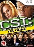 CSI Hard Evidence (wii used game), Nieuw, Ophalen of Verzenden