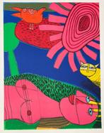 Corneille (1922-2010) - Un été ardent, Antiek en Kunst, Kunst | Schilderijen | Modern
