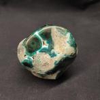 malachiet Vrije vorm - Hoogte: 8 cm - Breedte: 6 cm- 460 g -